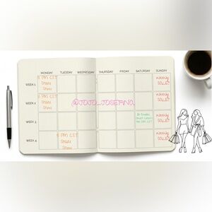 @JOJO_JOSEFINA MONTHLY SCHEDULE
